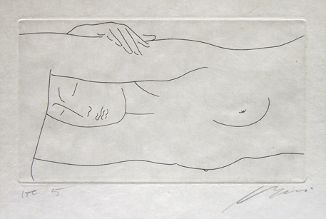 Hans Erni fraiche nacrée ébouriffée 1959